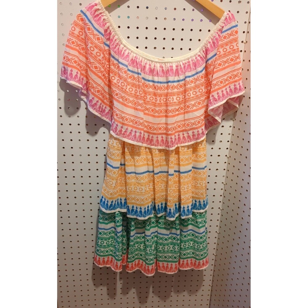 Flying Tomato Small Dress Short Sleeve Stretch